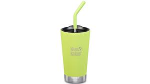 Klean Kanteen 16oz Insulated Tumbler with Straw Lid - Juicy Pear