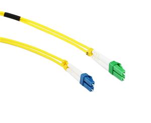 Konix 25M OS1/OS2 Singlemode Duplex LC-LCA Fibre Optic Cable