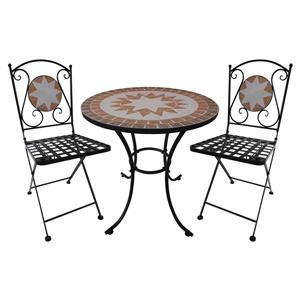 Marquee 3 Piece Mosaic Tile Bistro Setting