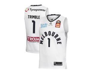 Melbourne United 19/20 NBL Basketball Authentic Away Jersey - Melo Trimble