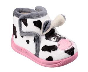Mirak Childrens Kids Farm Animal Slippers (Cow) - FS3246
