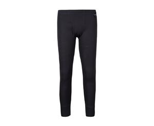 Mountain Warehouse Mens Pants Made with Fly Merino Wool - Lightweight - Dark Grey
