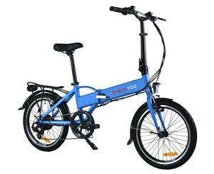 NEOCYCLE 250W 20" Folding Electric Bike Adult E-Bike Urban Bicycle - Shimano 7 Speed - LCD Display - 36V Lithium Battery