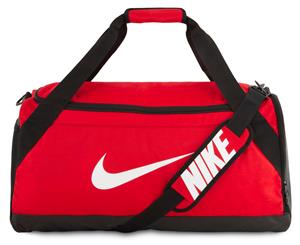 Nike 61L Brasilia Medium Duffel - University Red/Black/White