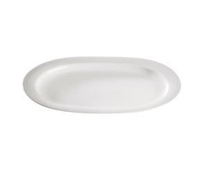 Noritake Arctic White Oval Platter 37cm