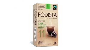 PODiSTA Organic 9/10 Coffee Capsules - 10packs