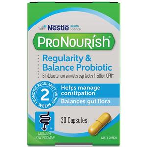 ProNourish Regularity & Balance Probiotic 30 Capsules