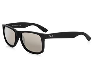 Ray-Ban Justin Classic RB4165-622/5A Sunglasses - Black/Silver
