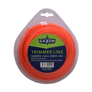 Saxon 50m Round Trimmer Line - 2.4mm