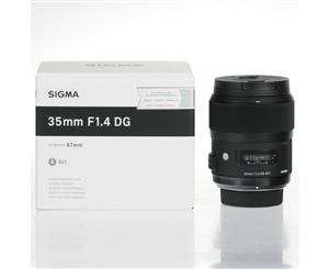 Sigma Art 35mm f/1.4 DG HSM Lens Nikon F (FX)
