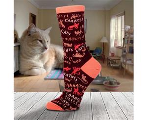 Socks For Crazy Cat Ladies - Caaaaats!!!