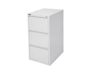 Sonic metal 3 Drawer Filing Cabinet - white