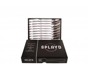 Splayd Black Label Stainless Steel Satin 8pc Set