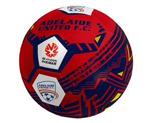 Summit Official A-League Team Adelaide Football Club United Size 5 Soccer Ball