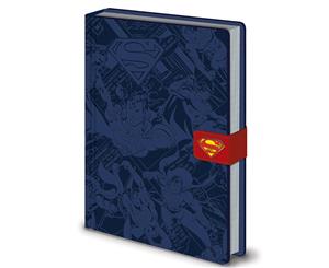 Superman Premium Notebook (Blue) - TA278