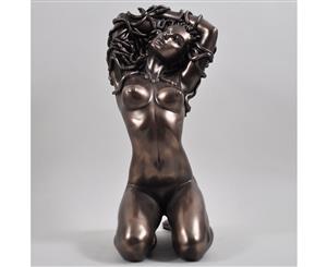 The Temptation of Medusa Cold Cast Bronze Sculpture
