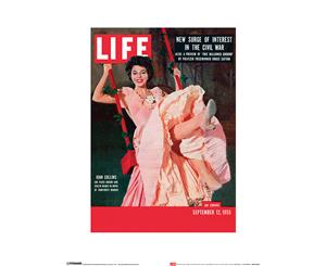 Time Life - Life Cover - Joan Collins Art Print