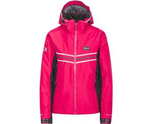Trespass Womens/Ladies Hildy Waterproof Breathable DLX Ski Jacket Coat - Raspberry/Black
