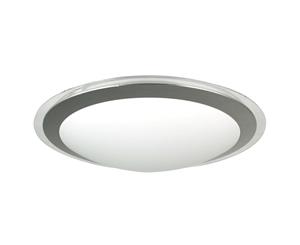 Vello 22W Acrylic Oyster Ceiling Light Round