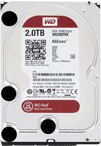 WD 3.5" Red NAS 2TB WD20EFRX 64M SATA3 HDD
