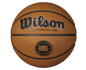 Wilson NBL Street Shot Size 7 Basketball - Tan