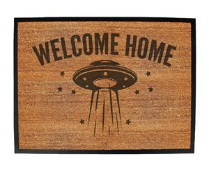 welcome home ufo - Funny Novelty Birthday doormat floor mat floormat