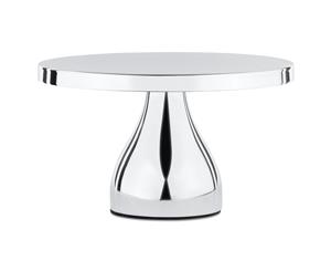 25 cm (10-inch) Round Modern Cake Stand | Silver Plated | Le Gala Collection CS320JSX