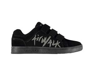 Airwalk Kids Childrens Boys Neptune Shoes Skate Sports Trainers Sneakers - Black