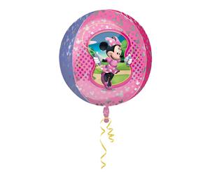 Amscan Minnie Mouse Supershape Orbz Round Balloon (Multicoloured) - SG4094