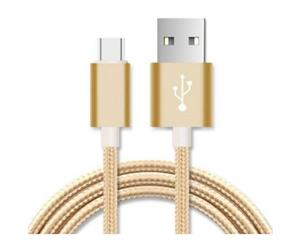 Astrotek 2m Micro USB Data Sync Charger Cable for Android Phone Tablet Gold
