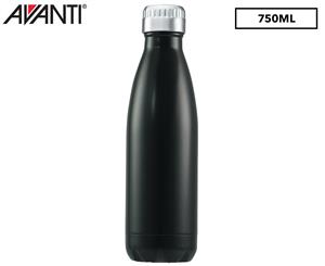 Avanti 750mL Fluid Vacuum Sealed Insulated Drink Bottle - Matte Black
