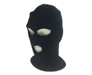Balaclava Thermal Motorcycle SAS Hat Face Hood Mask Hat - Black