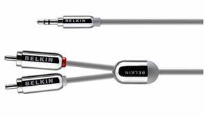 Belkin 2.1mm Mini Stereo RCA to 3.5mm Audio Cable