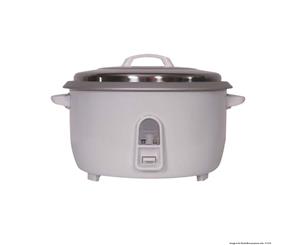 Benchstar 13L Electric Rice Cooker 25 Servings - Silver