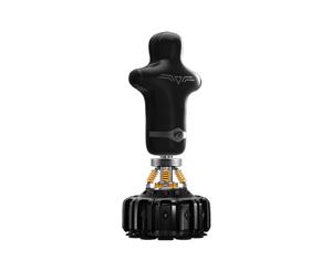 Body Shape Standing Heavy Punching Bag with Bluetooth Speaker - 180cm Black