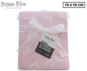Bubba Blue 70x90cm Baby Cuddle Blanket - Pink