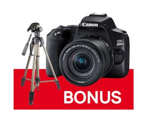 Canon EOS 200D Mark II Digital SLR Camera w/ EF-S 18-55mm f/3.5-5.6 IS STM Lens Kit Approx. 24.10 megapixels CMOS Sensor DiG!C8 Imaging Processor