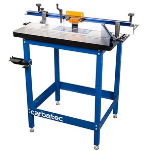 Carbatec Large Cast Iron Router Table Kit w.Router Lift & Micro Adjust Fence