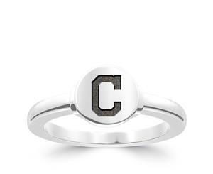 Cleveland Indians Ring For Women In Sterling Silver Design by BIXLER - Sterling Silver
