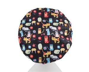 Dilly's Collections Luxury Microfibre Shower Cap - Cats