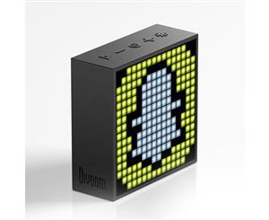 Divoom TimeBox Evo Alarm Clock Bluetooth Speaker w LED Light Pixel Art Creation