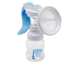 Dr Brown's Manual Breast Pump and Wide Neck Feeding Bottle