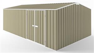 EasyShed D6038 Tall Truss Roof Garden Shed - Wheat