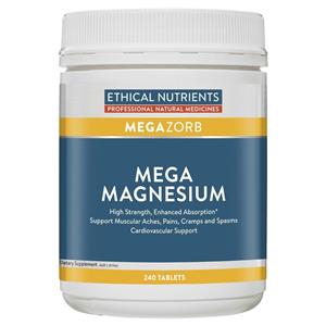 Ethical Nutrients MEGAZORB Mega Magnesium 240 Tablets