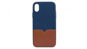 Evutec Northill Case with AFIX Carmount for iPhone XR - Blue/Saddle