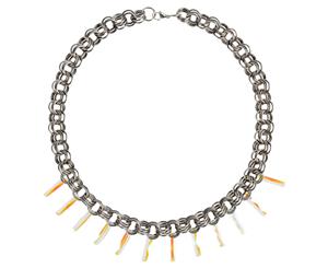Fannie Schiavoni Chain Necklace - Silver