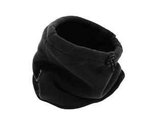 Floso Mens Fleece Thermal Winter Neck Snood (Black) - SK159