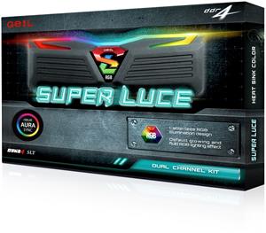 GeIL SUPER LUCE RGB SYNC 16GB Kit (8GBx2) DDR4 3000 Desktop RAM
