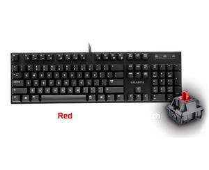 Gigabyte Force K81 Mechanical Gaming Keyboard Cherry Mx Red Switch Anti-Ghosting