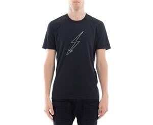 Givenchy Men's BM70HB307F001 Black Cotton T-Shirt